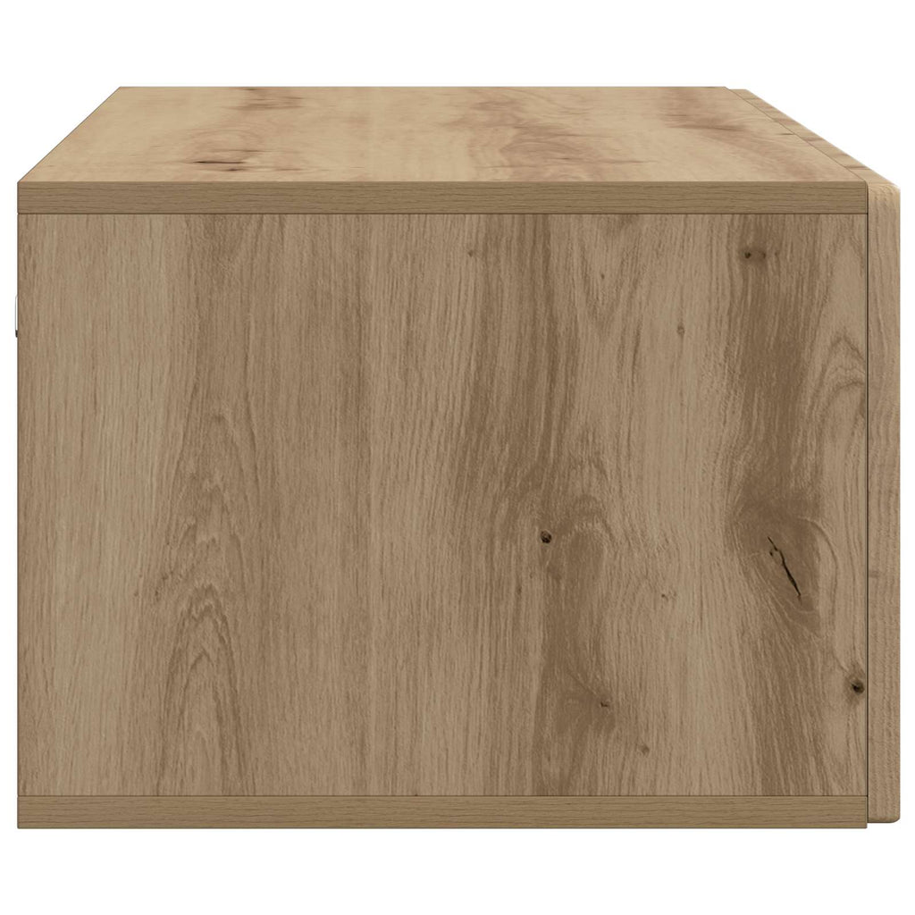 Wandmontierter TV-Schrank Artisan-Eiche 98 x 41 x 30 cm