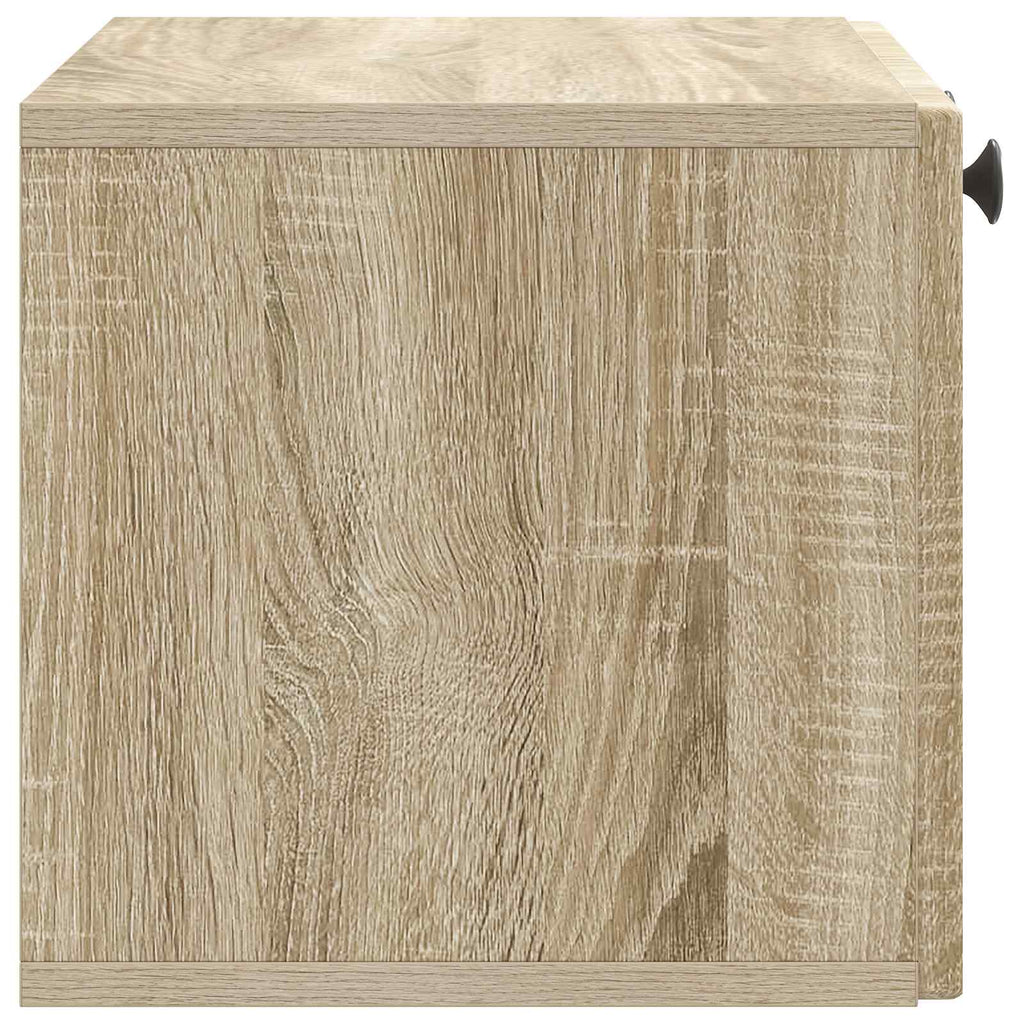 Wandmontierter TV-Schrank Sonoma-Eiche 59,5 x 31 x 30 cm