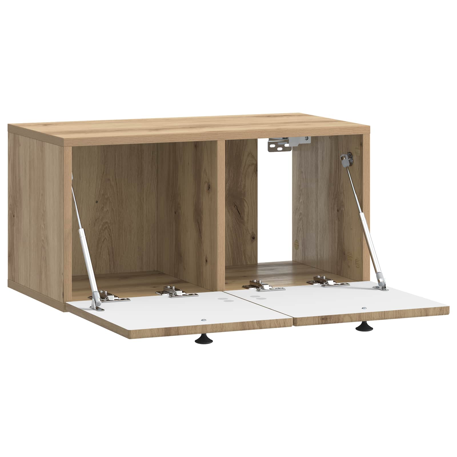 Wandmontierter TV-Schrank Artisan-Eiche 59,5 x 31 x 30 cm