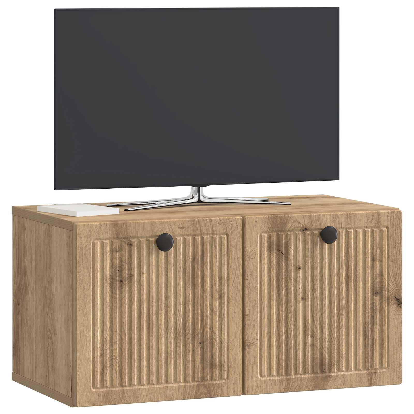 Wandmontierter TV-Schrank Artisan-Eiche 59,5 x 31 x 30 cm