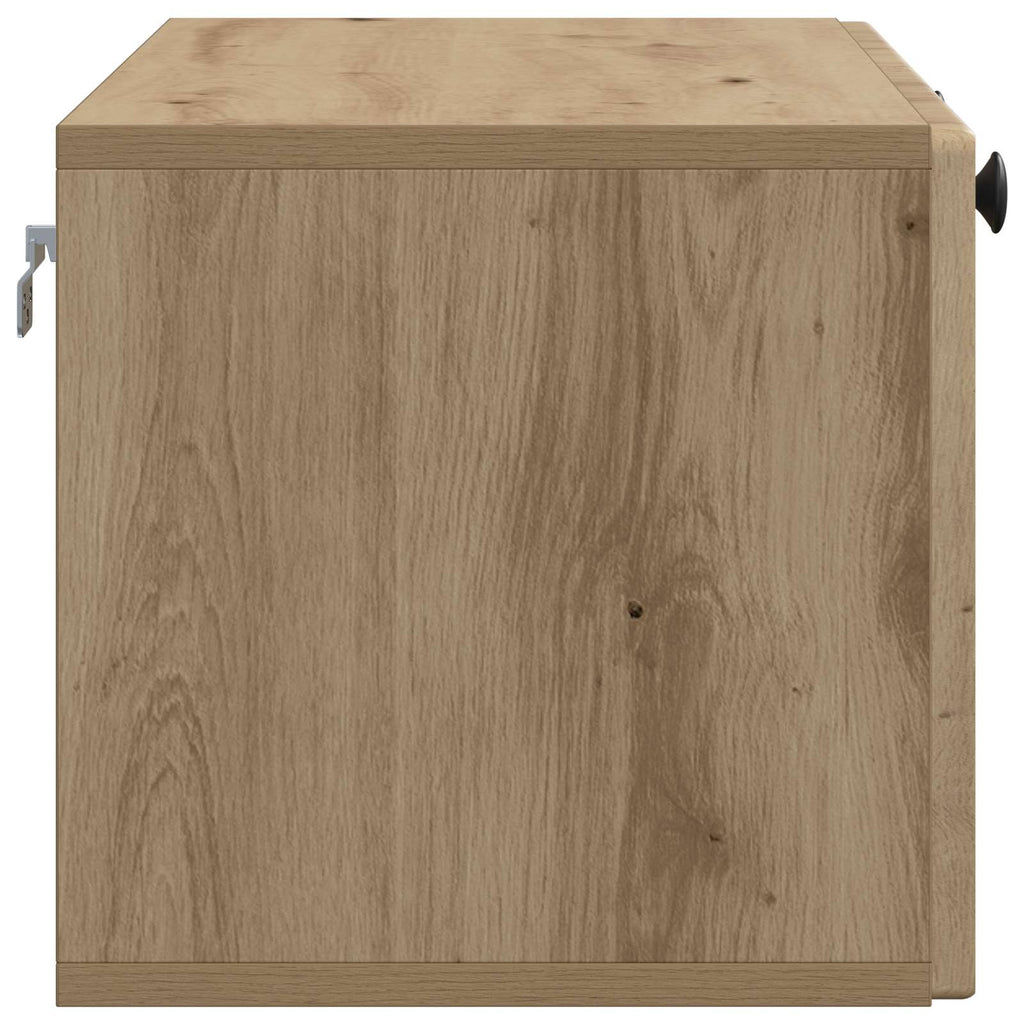 Wandmontierter TV-Schrank Artisan-Eiche 78,5 x 31 x 30 cm