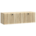 Wandmontierter TV-Schrank Sonoma-Eiche 98 x 31 x 30 cm