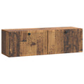 Wandmontierter TV-Schrank Altholz 98 x 31 x 30 cm Holzwerkstoff