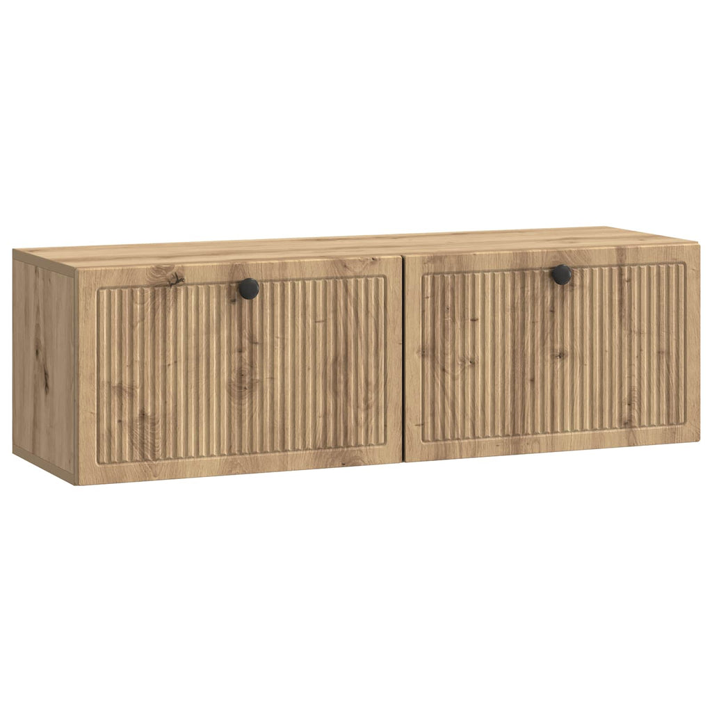 Wandmontierter TV-Schrank Artisan-Eiche 98 x 31 x 30 cm