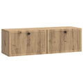 Wandmontierter TV-Schrank Artisan-Eiche 98 x 31 x 30 cm