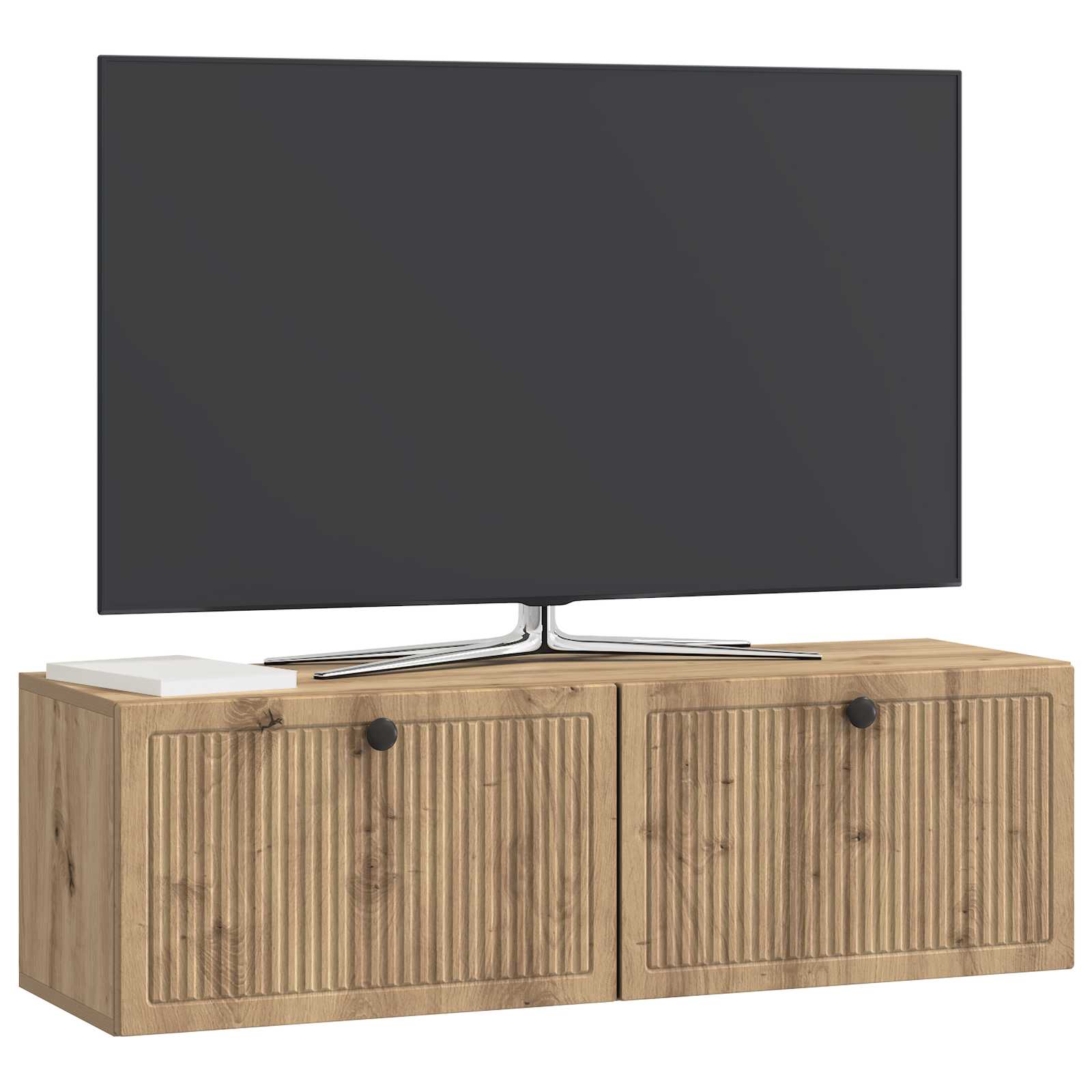 Wandmontierter TV-Schrank Artisan-Eiche 98 x 31 x 30 cm