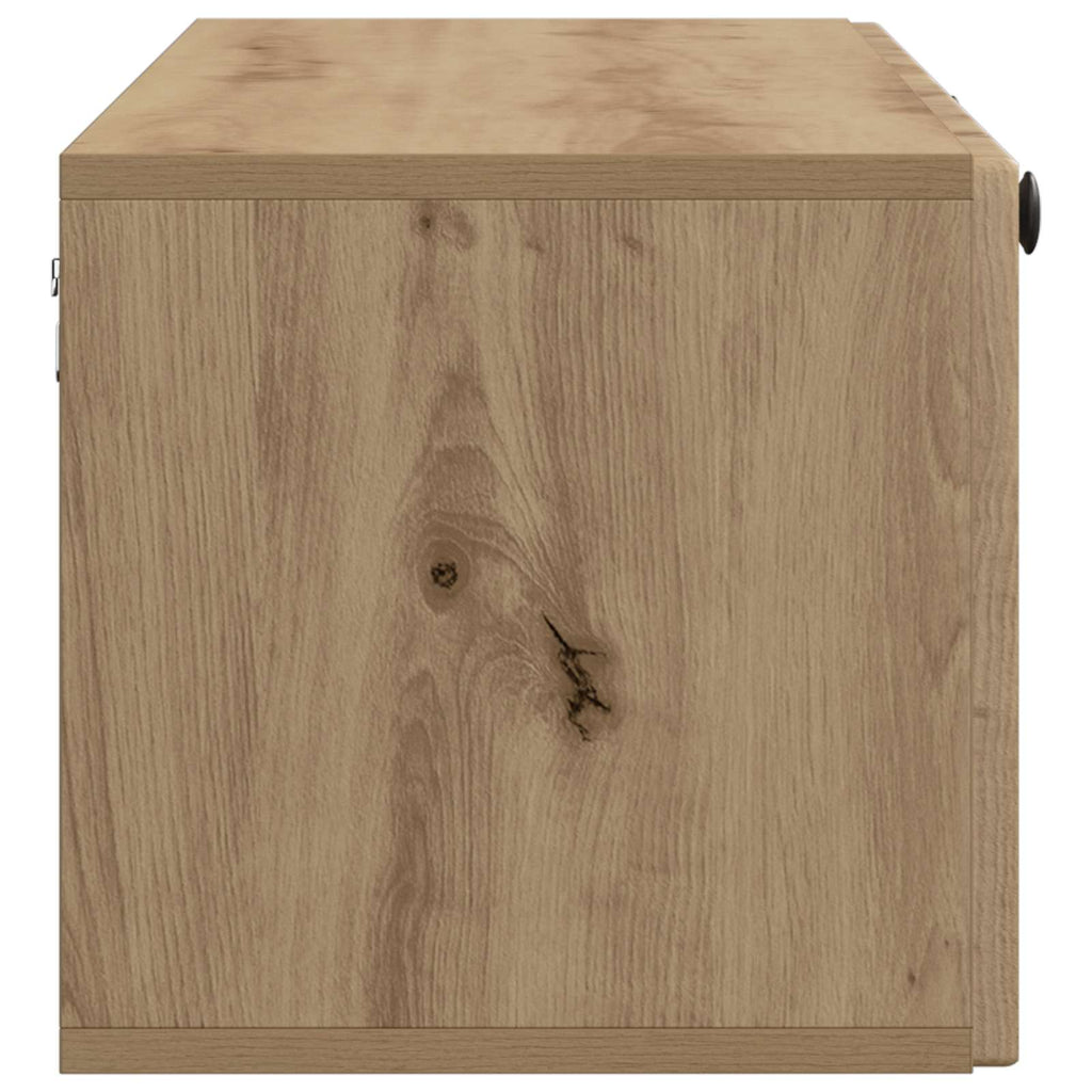 Wandmontierter TV-Schrank Artisan-Eiche 98 x 31 x 30 cm