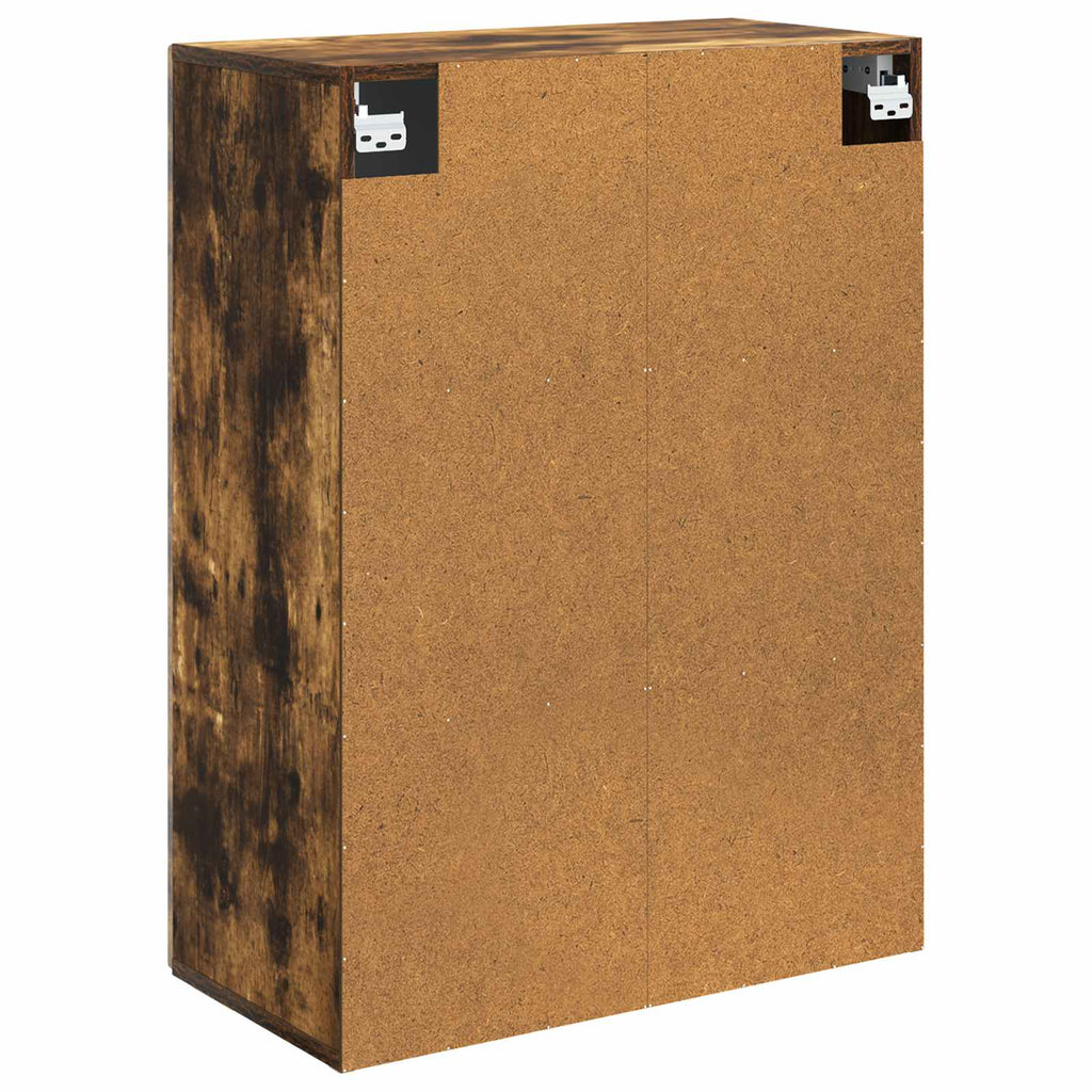 Wandschrank Geräucherte Eiche 66 x 34,5 x 90 cm Holzwerkstoff