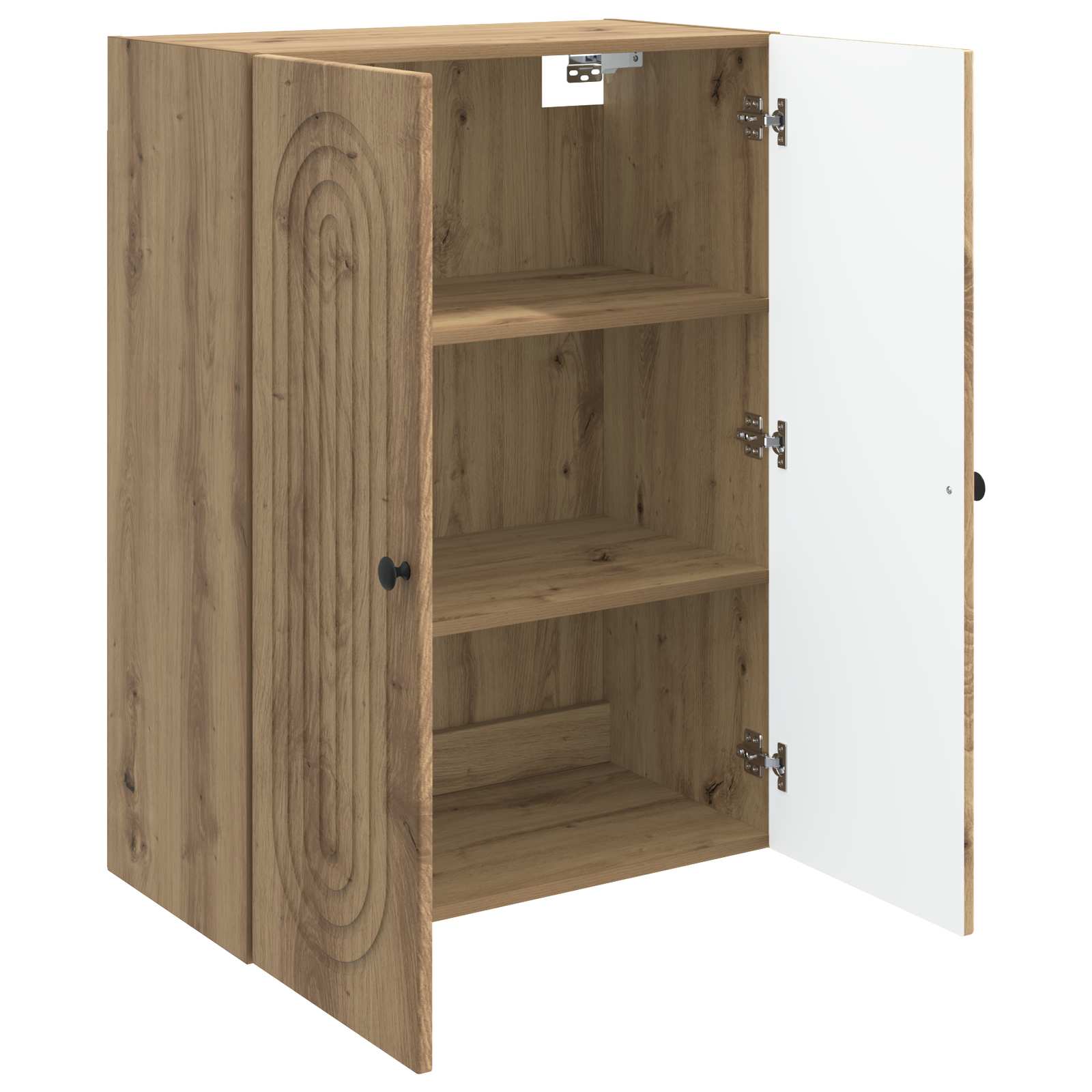 Wandschrank Artisan-Eiche 66 x 34,5 x 90 cm Holzwerkstoff