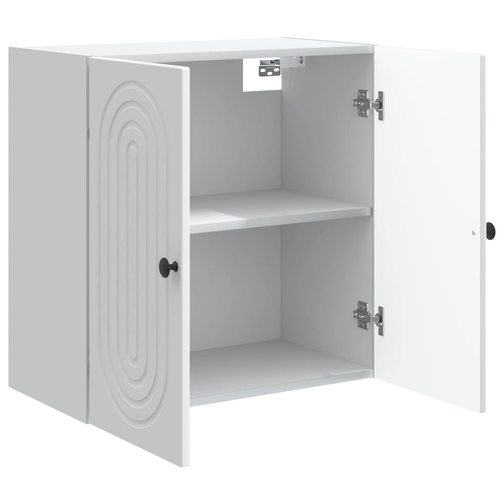 Wandschrank Weiß 59 x 31 x 60 cm Holzwerkstoff