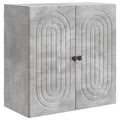 Wandschrank Betongrau 59 x 31 x 60 cm Holzwerkstoff