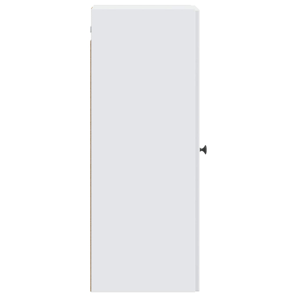 Wandschrank Weiß 33 x 34,5 x 90 cm Holzwerkstoff