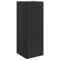 Wandschrank Schwarz 33 x 34,5 x 90 cm Holzwerkstoff