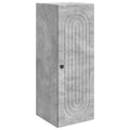 Wandschrank Betongrau 33 x 34,5 x 90 cm Holzwerkstoff