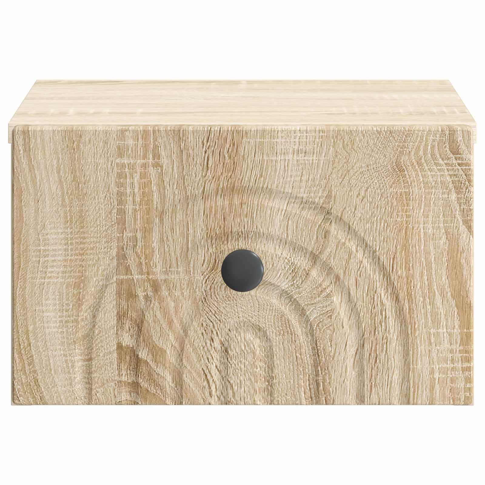 Wandmontierter Nachttisch 2 pcs Sonoma-Eiche 33 x 34,5 x 20 cm