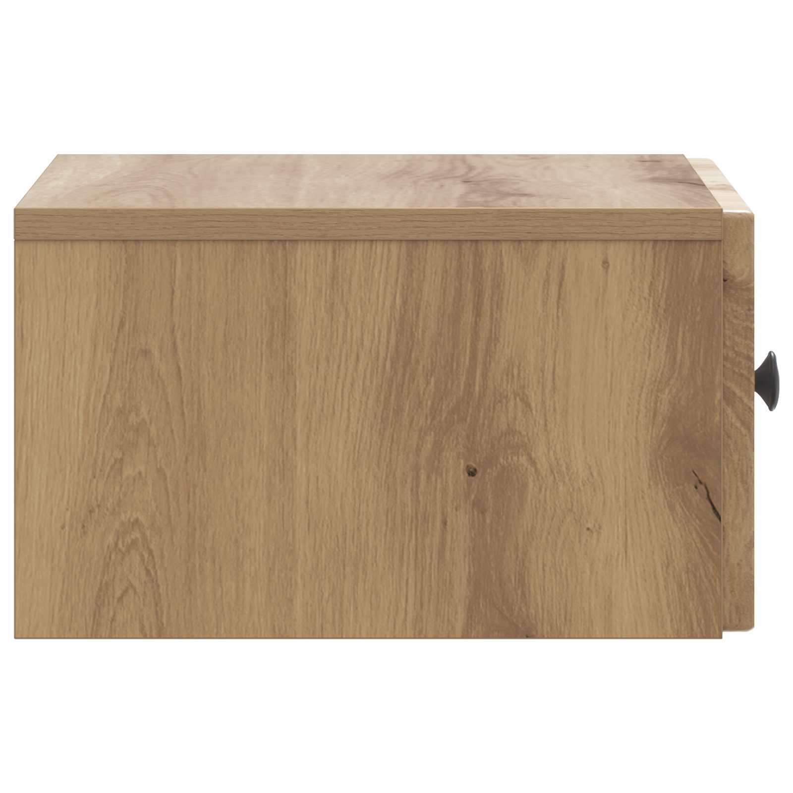 Wandmontierter Nachttisch 2 pcs Artisan-Eiche 33 x 34,5 x 20 cm