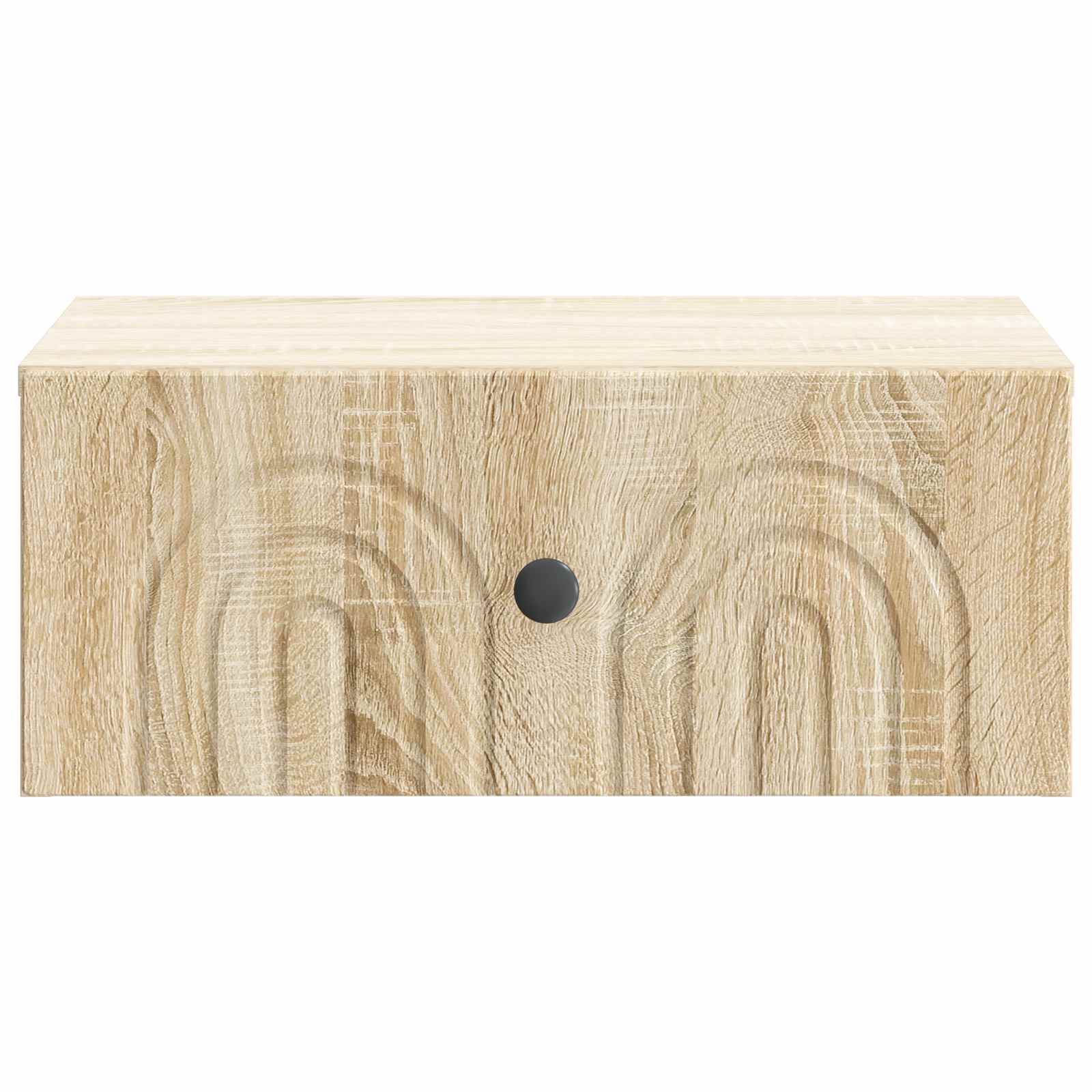 Wandmontierter Nachttisch 2 pcs Sonoma-Eiche 49 x 34,5 x 20 cm