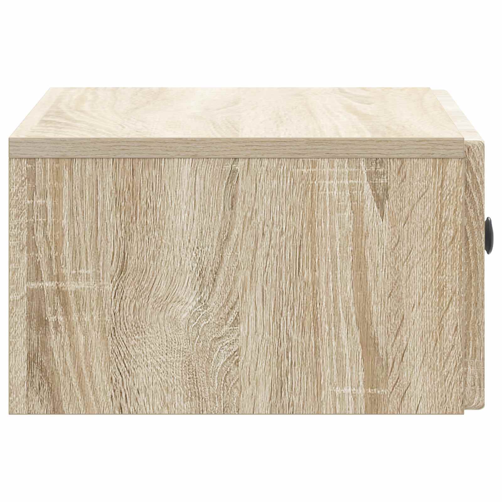 Wandmontierter Nachttisch 2 pcs Sonoma-Eiche 49 x 34,5 x 20 cm