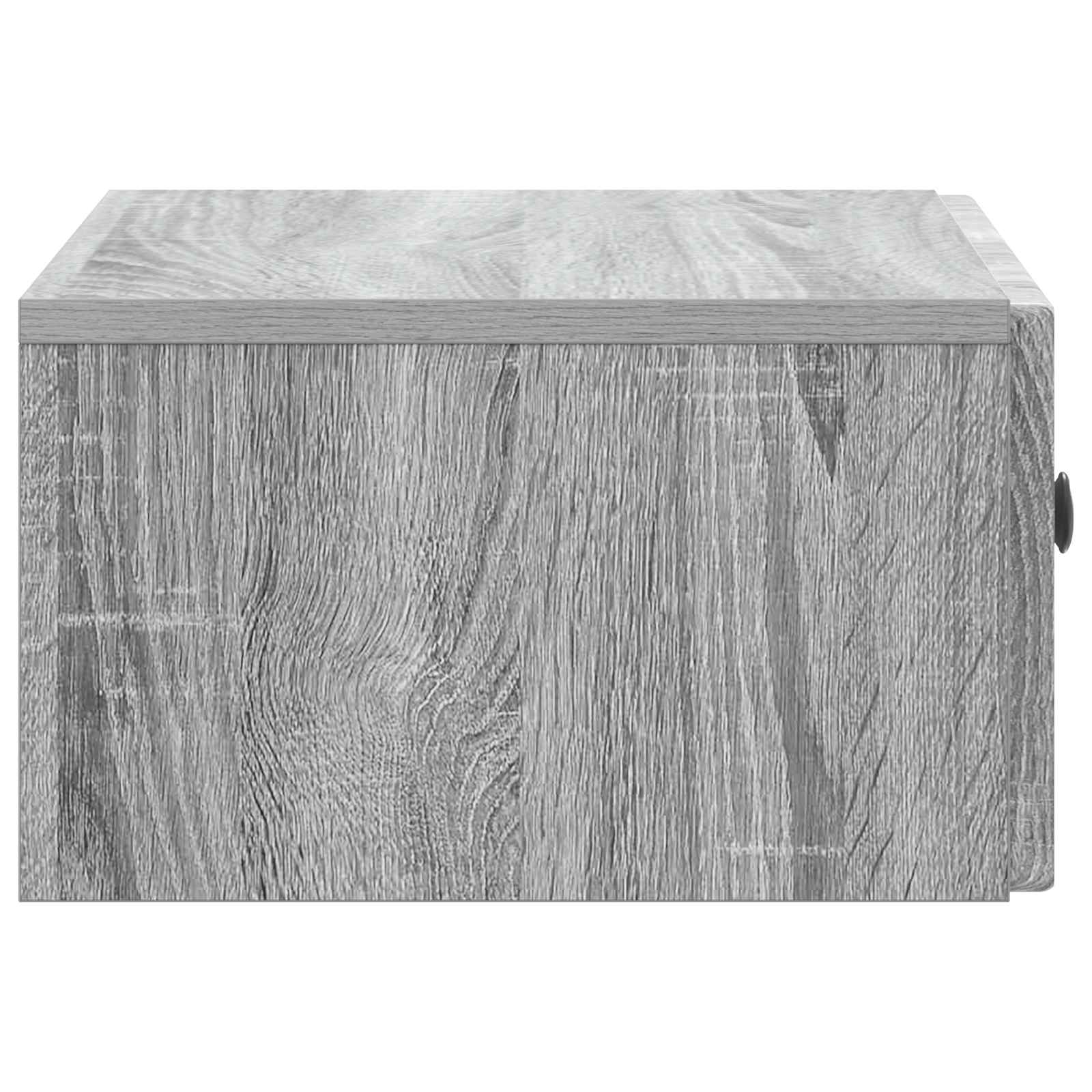Wandmontierter Nachttisch 2 pcs Graues Sonoma 49 x 34,5 x 20 cm