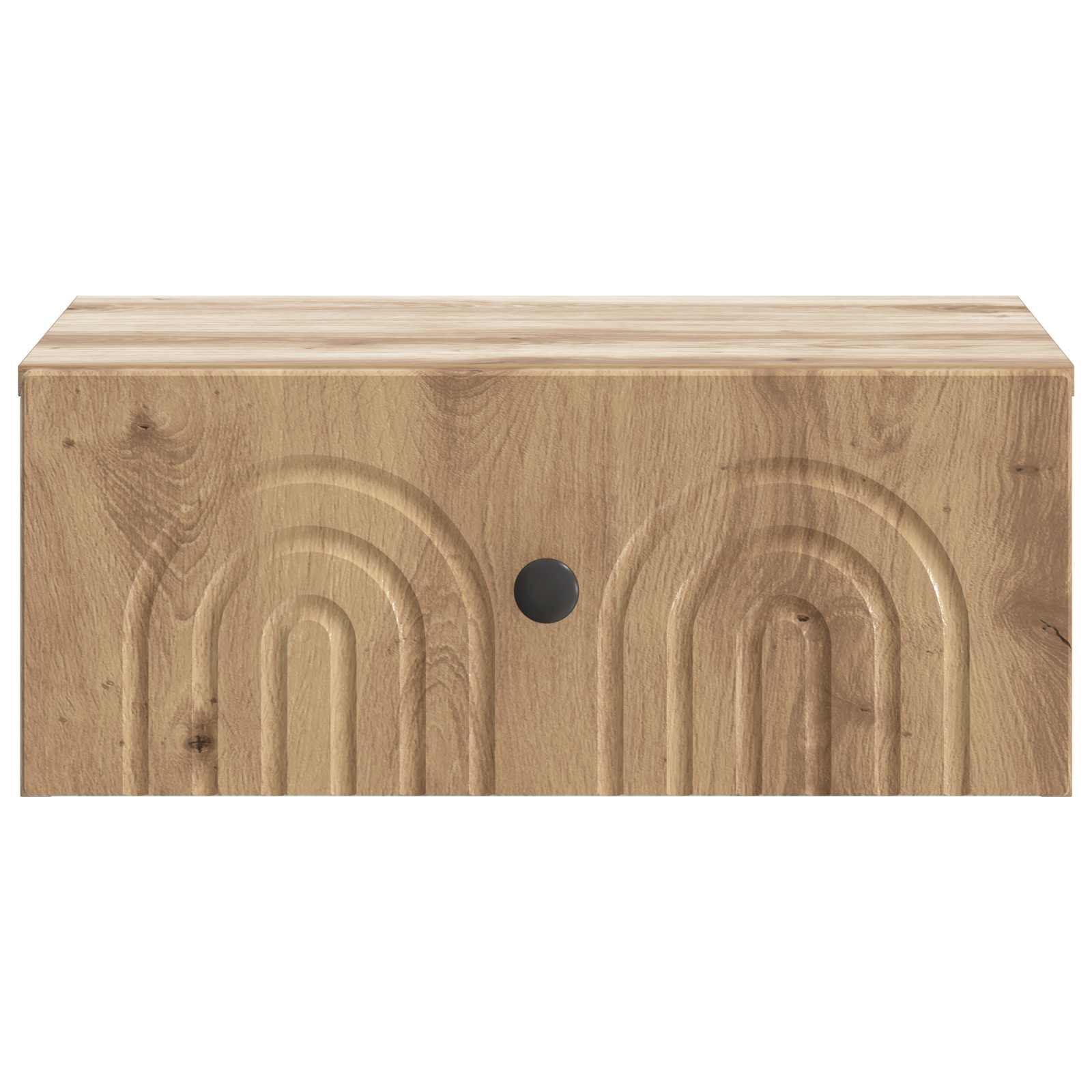 Wandmontierter Nachttisch 2 pcs Artisan-Eiche 49 x 34,5 x 20 cm