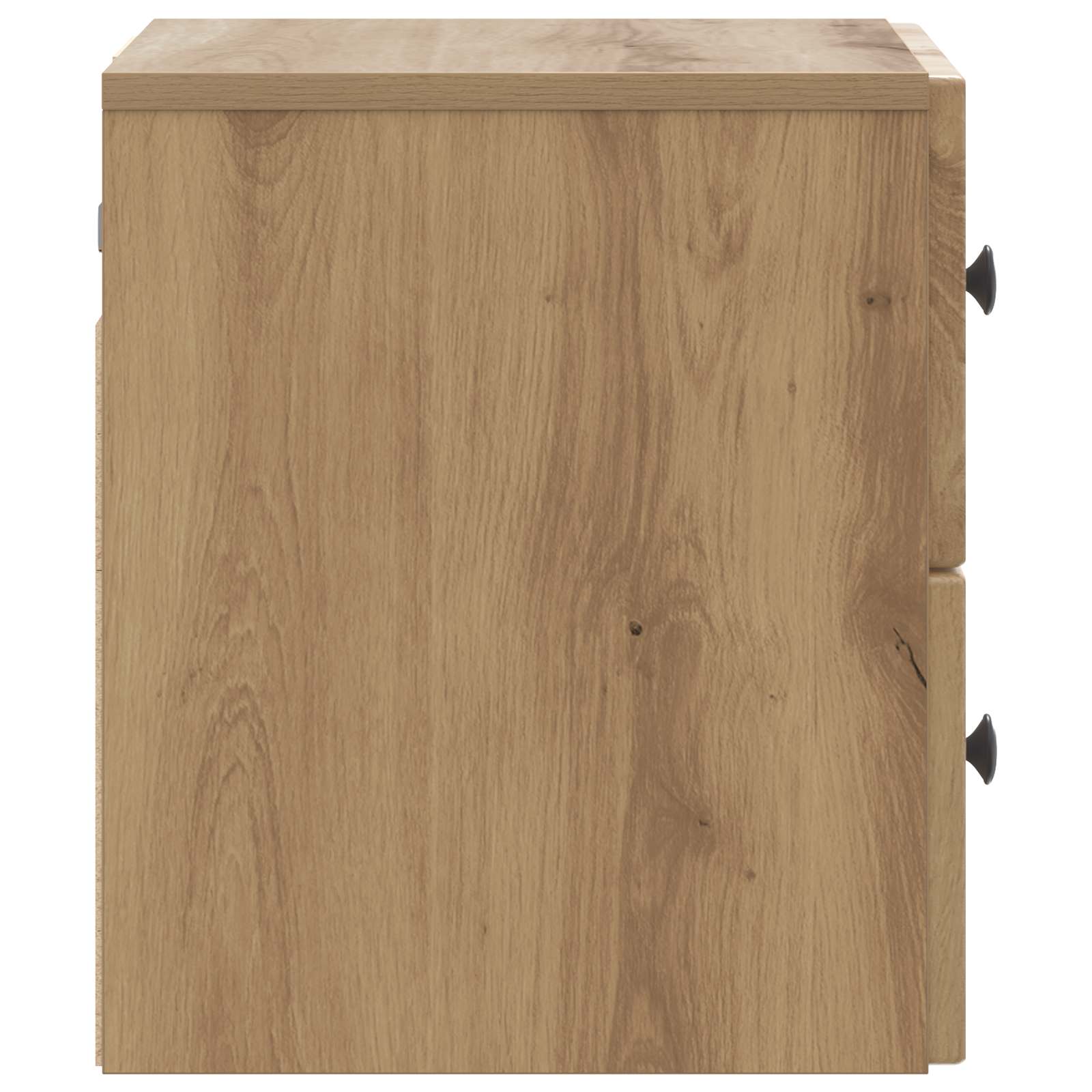 Wandmontierter Nachttisch 2 pcs Artisan-Eiche 33 x 34,5 x 40 cm