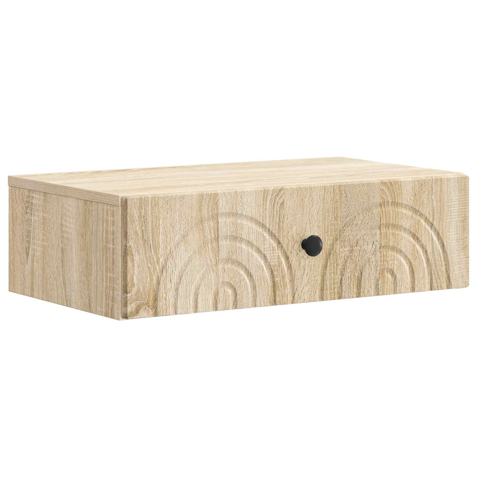 Wandmontierter Beistelltisch Sonoma-Eiche 59 x 34,5 x 17 cm