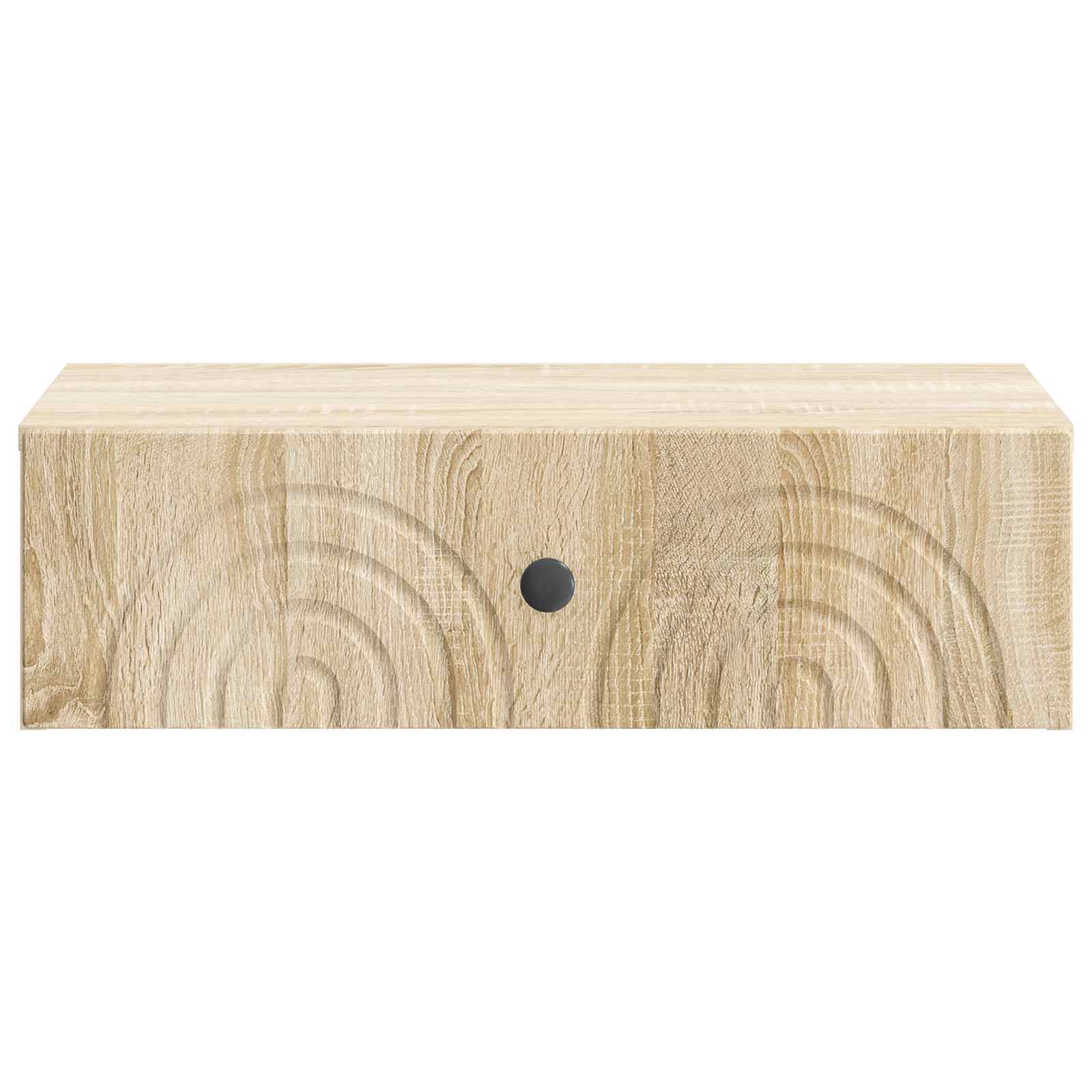 Wandmontierter Beistelltisch Sonoma-Eiche 59 x 34,5 x 17 cm