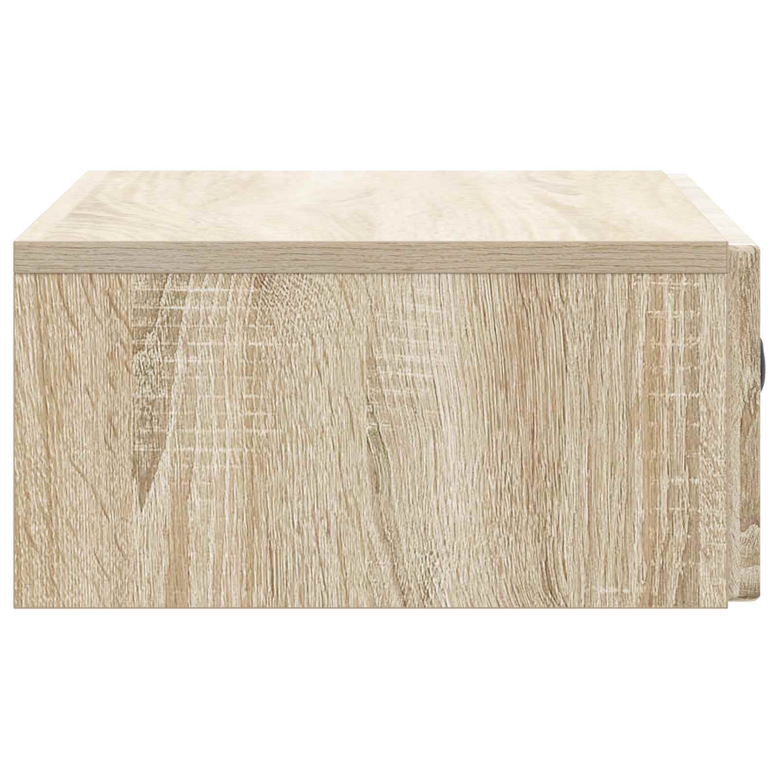 Wandmontierter Beistelltisch Sonoma-Eiche 59 x 34,5 x 17 cm