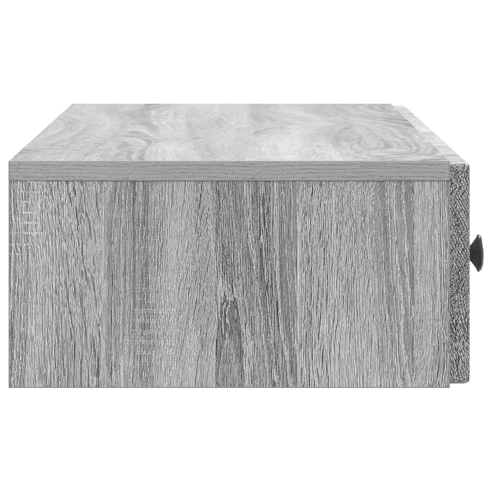 Wandmontierter Beistelltisch Graues Sonoma 87,5 x 34,5 x 17 cm