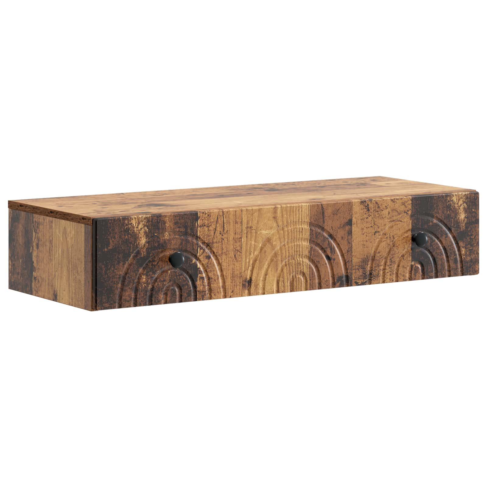 Wandmontierter Beistelltisch Altholz 87,5 x 34,5 x 17 cm