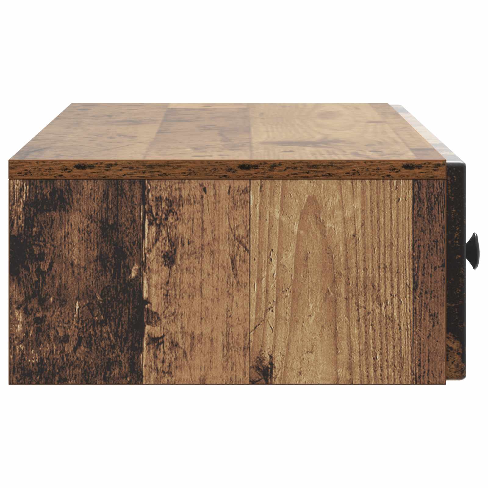Wandmontierter Beistelltisch Altholz 87,5 x 34,5 x 17 cm