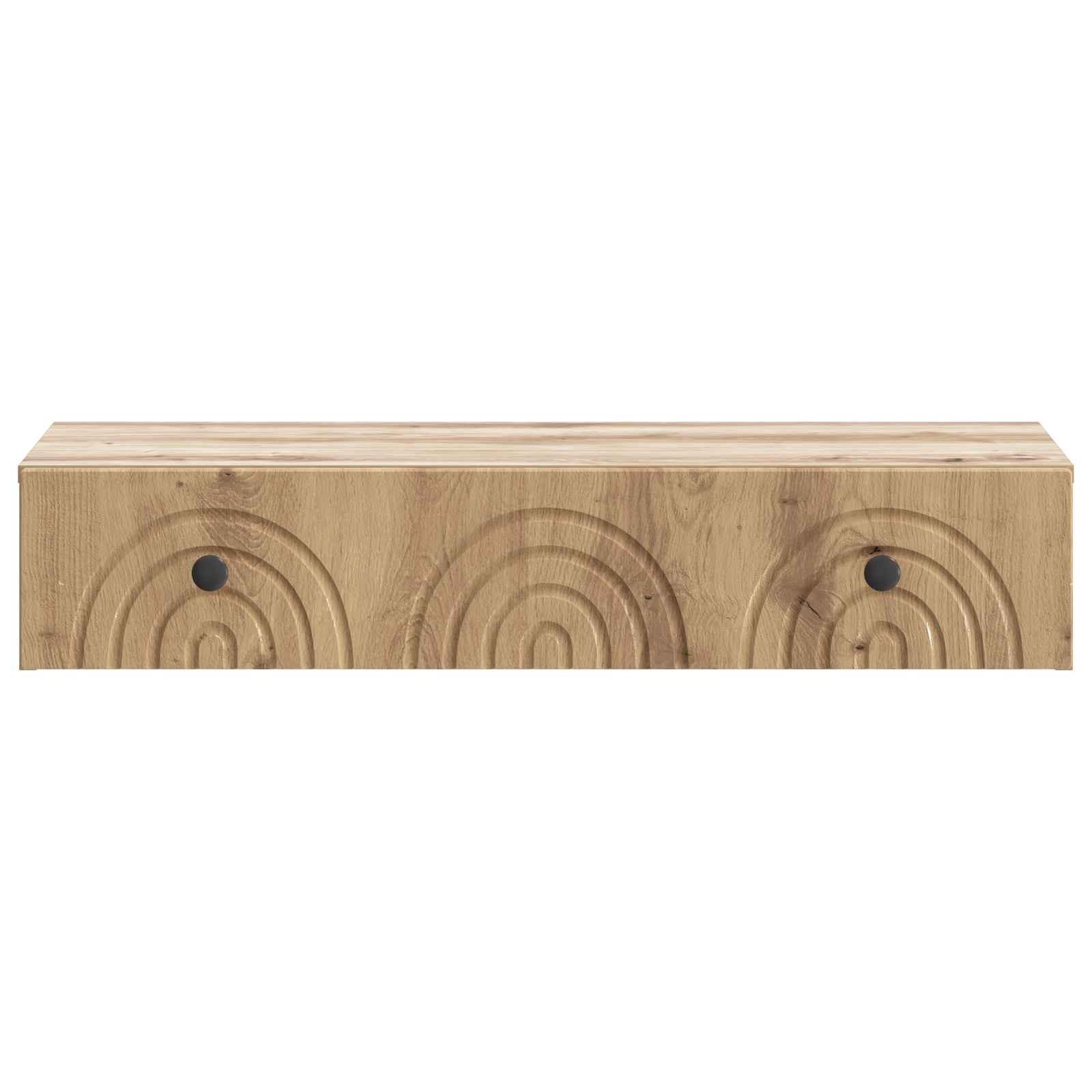 Wandmontierter Beistelltisch Artisan-Eiche 87,5 x 34,5 x 17 cm