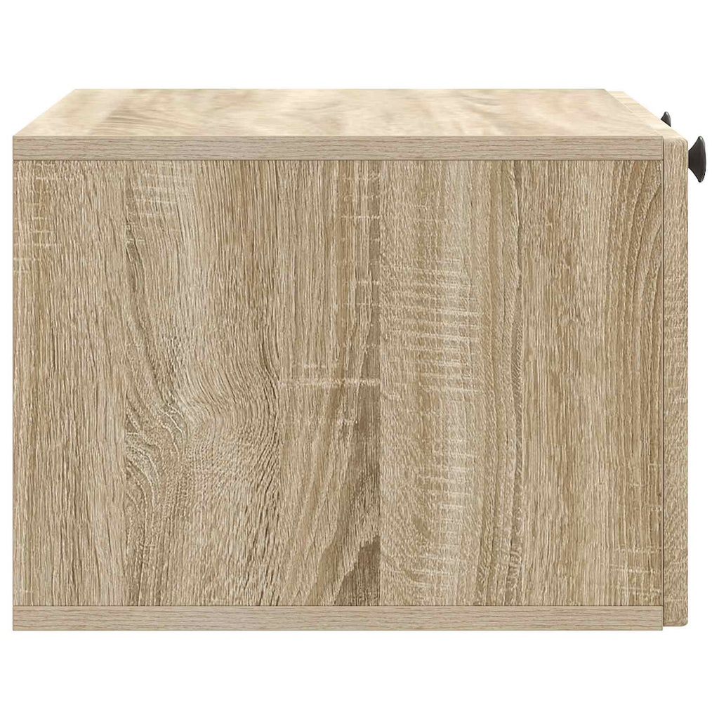 Wandmontierter TV-Schrank Sonoma-Eiche 59,5 x 41 x 30 cm