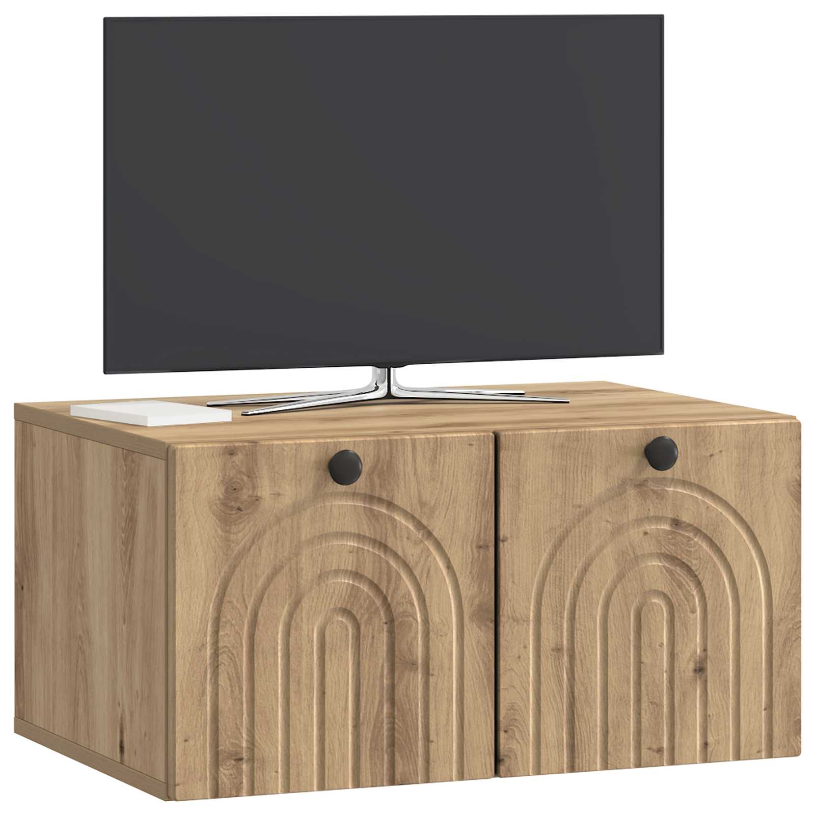 Wandmontierter TV-Schrank Artisan-Eiche 59,5 x 41 x 30 cm