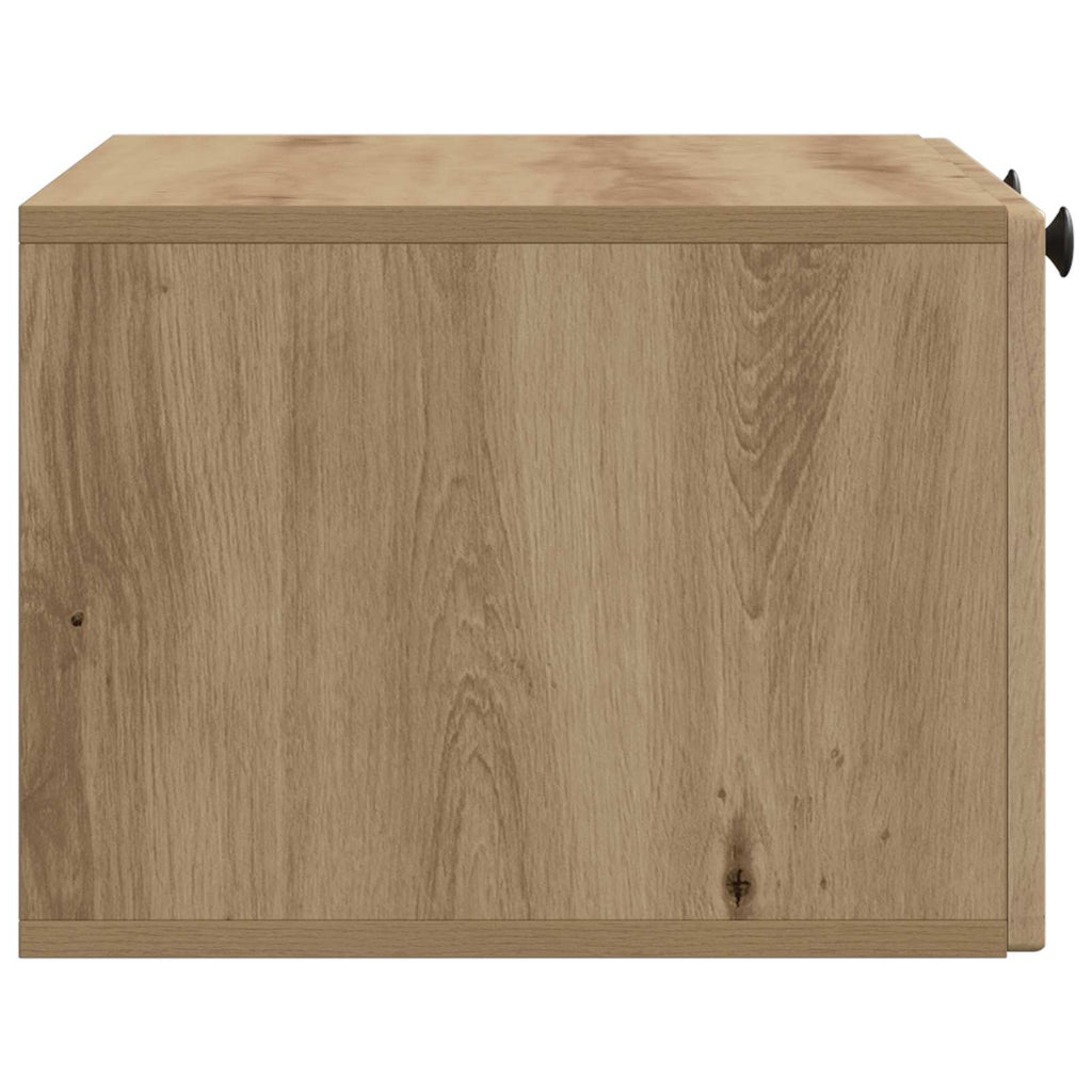 Wandmontierter TV-Schrank Artisan-Eiche 59,5 x 41 x 30 cm