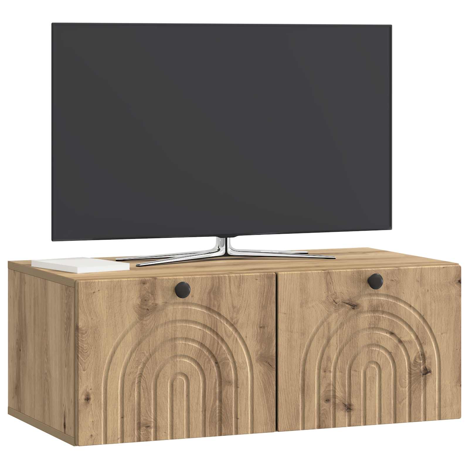 Wandmontierter TV-Schrank Artisan-Eiche 78,5 x 41 x 30 cm