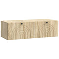 Wandmontierter TV-Schrank Sonoma-Eiche 98 x 41 x 30 cm