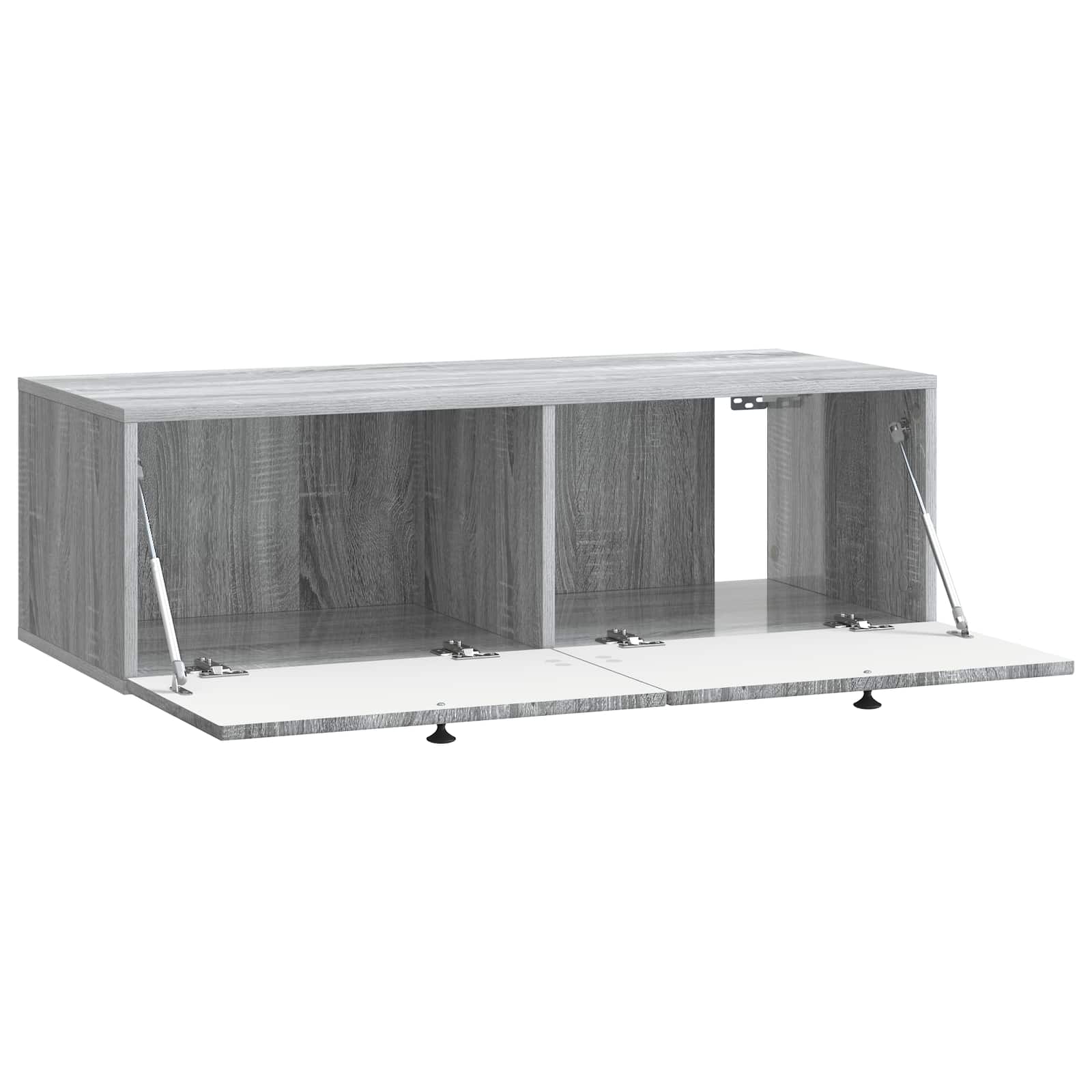Wandmontierter TV-Schrank Graues Sonoma 99 x 41 x 30 cm