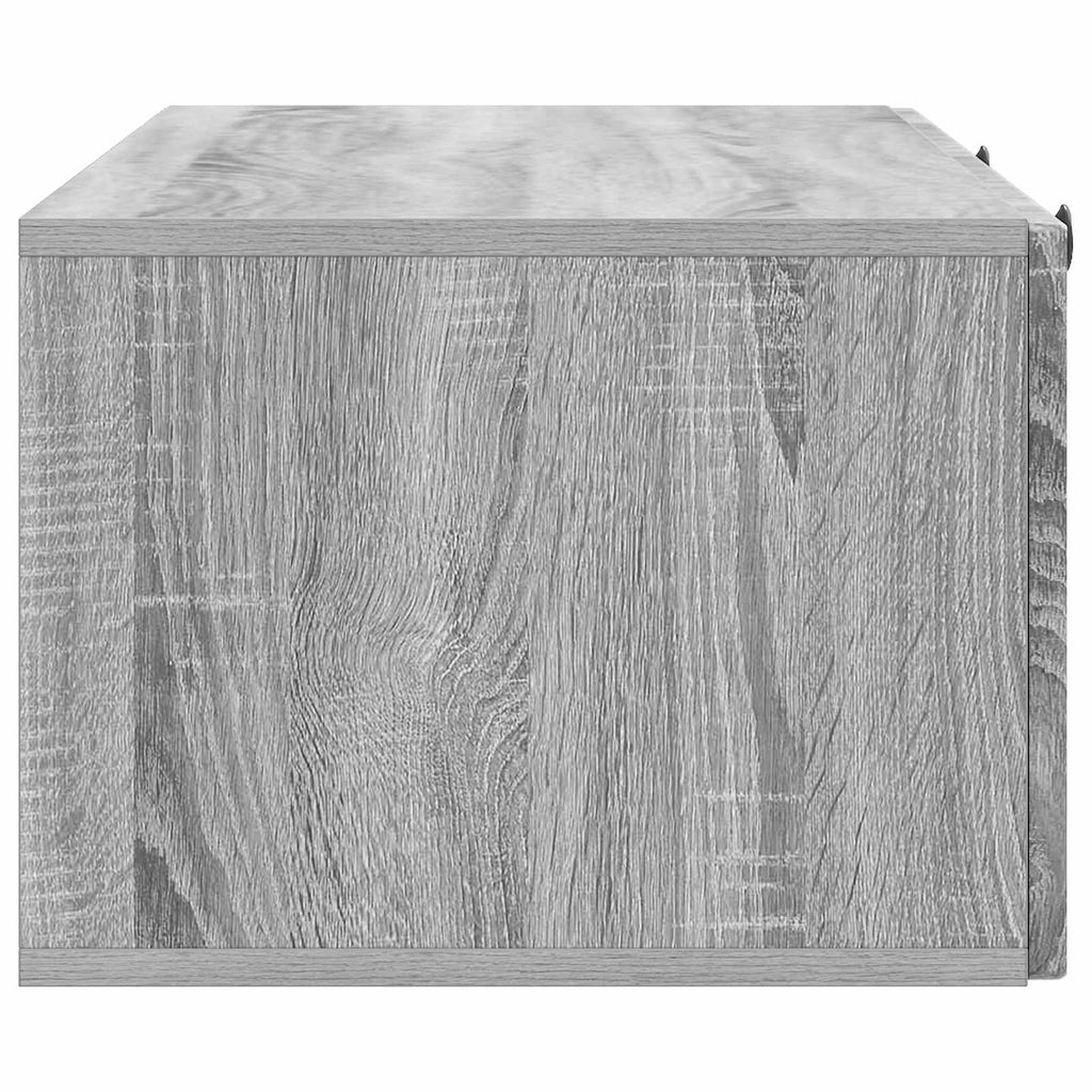 Wandmontierter TV-Schrank Graues Sonoma 99 x 41 x 30 cm