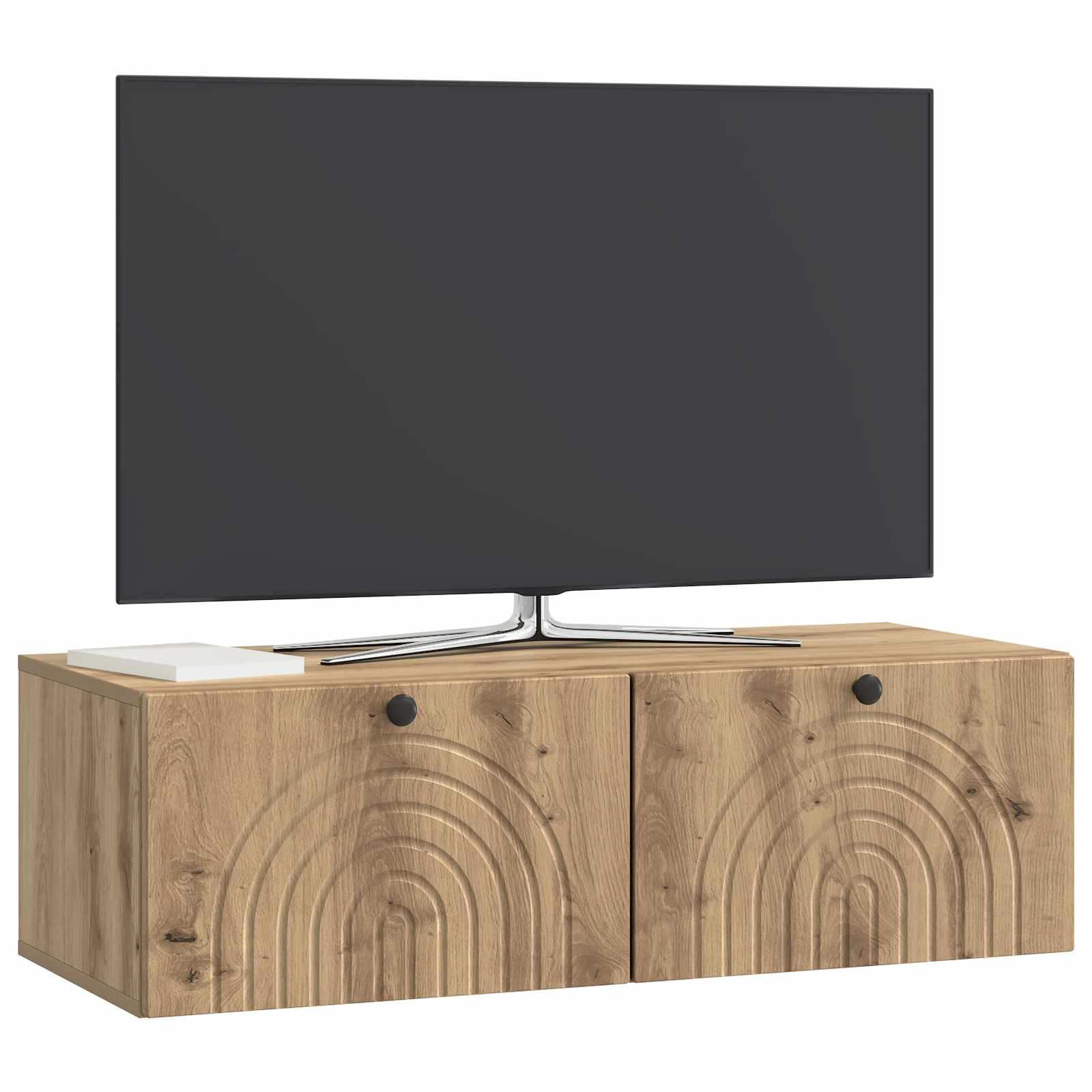 Wandmontierter TV-Schrank Artisan-Eiche 99 x 41 x 30 cm