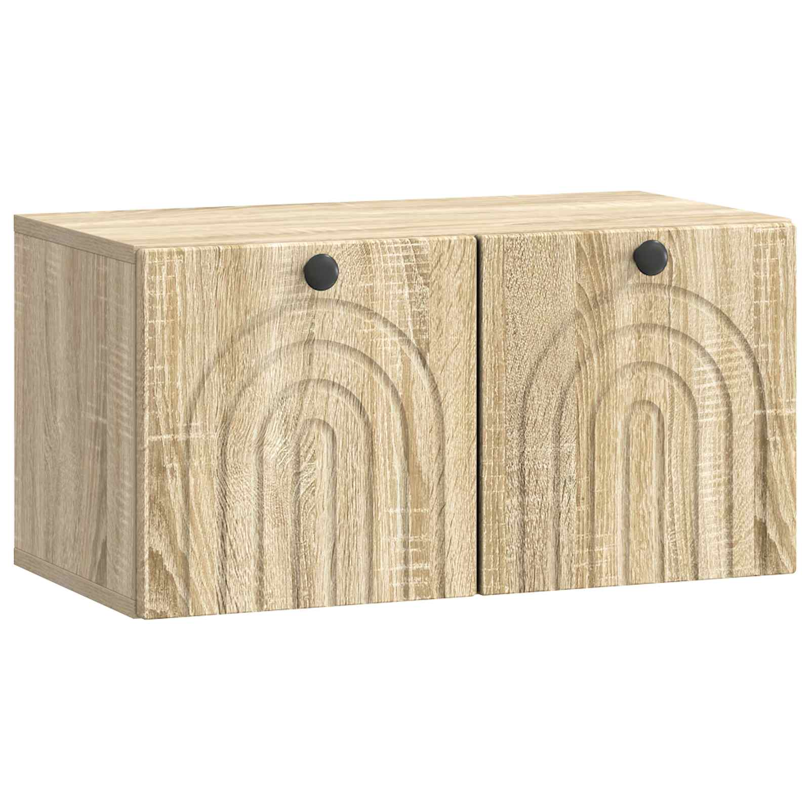 Wandmontierter TV-Schrank Sonoma-Eiche 59,5 x 31 x 30 cm