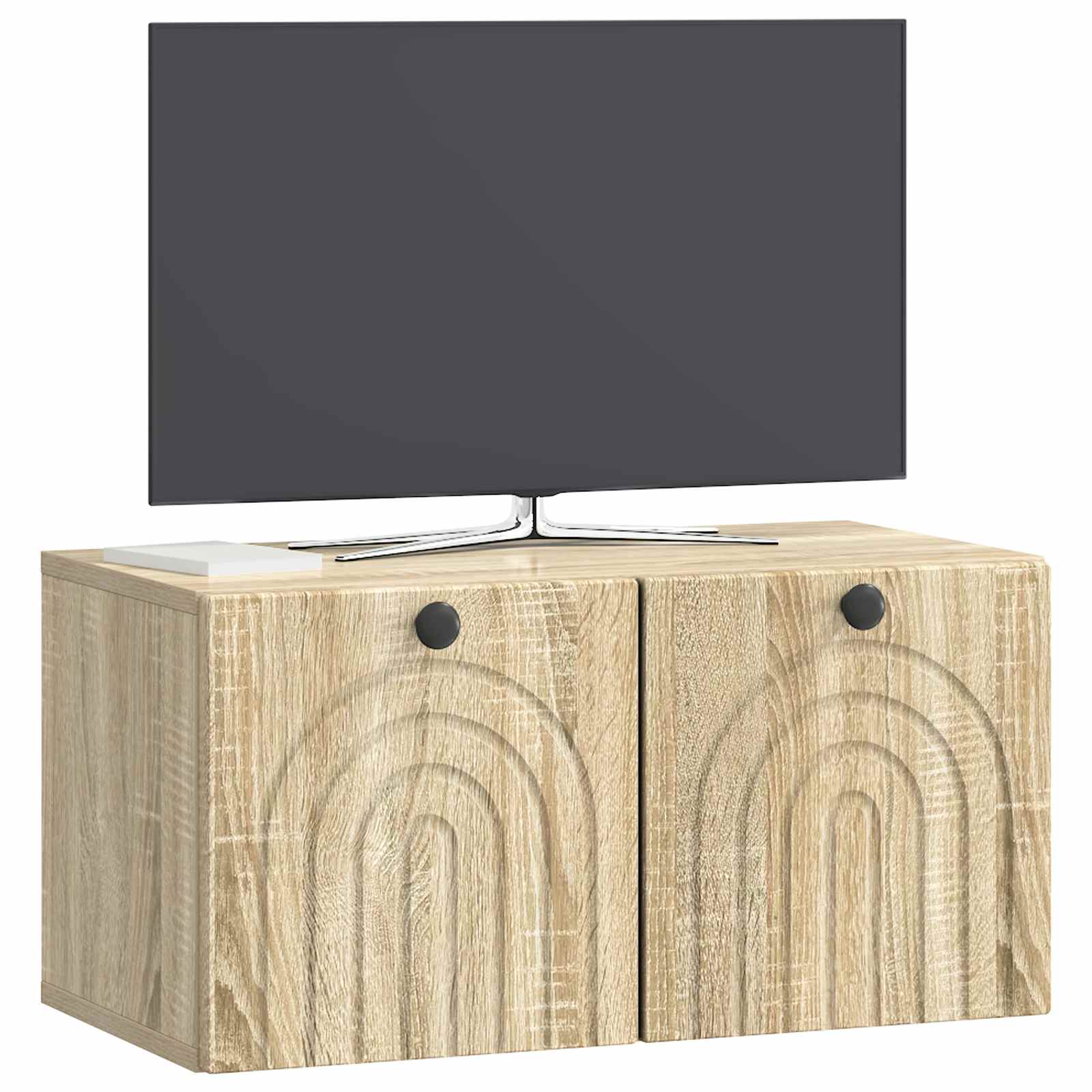 Wandmontierter TV-Schrank Sonoma-Eiche 59,5 x 31 x 30 cm