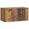 Wandmontierter TV-Schrank Altholz 59,5 x 31 x 30 cm