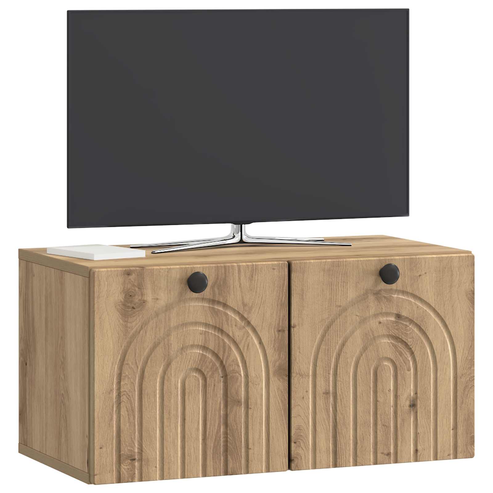 Wandmontierter TV-Schrank Artisan-Eiche 59,5 x 31 x 30 cm