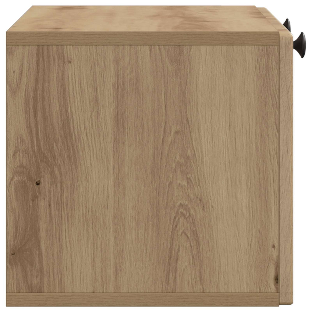 Wandmontierter TV-Schrank Artisan-Eiche 59,5 x 31 x 30 cm