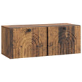 Wandmontierter TV-Schrank Altholz 78,5 x 31 x 30 cm