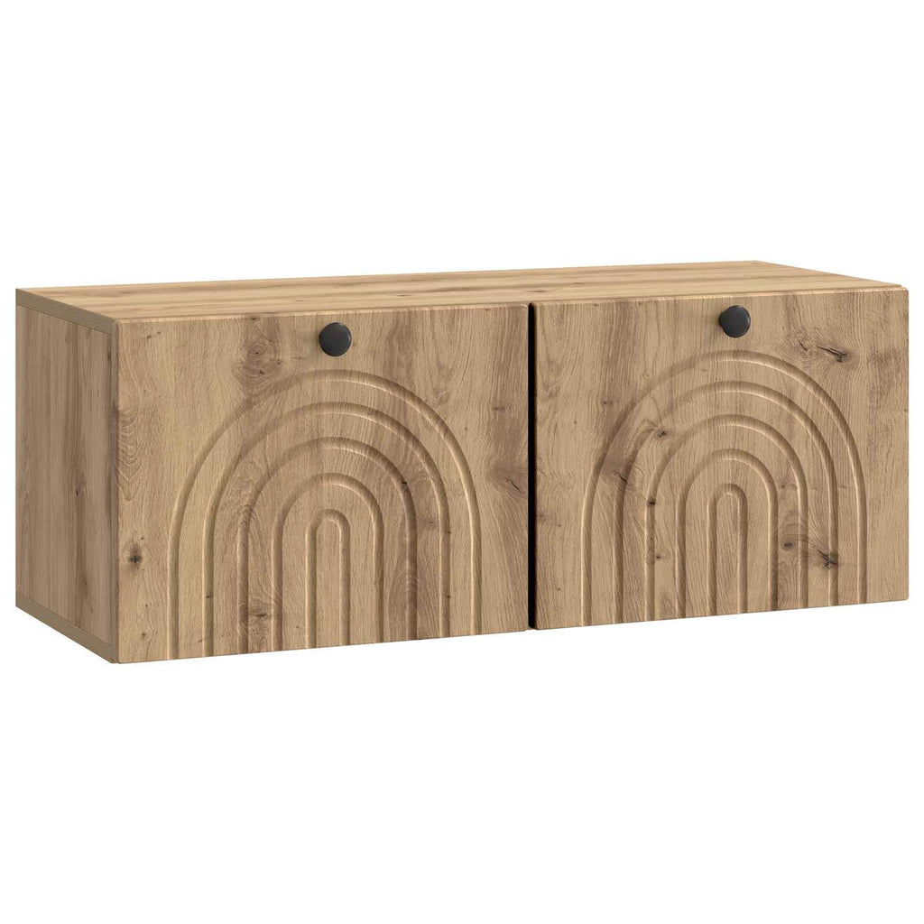 Wandmontierter TV-Schrank Artisan-Eiche 78,5 x 31 x 30 cm