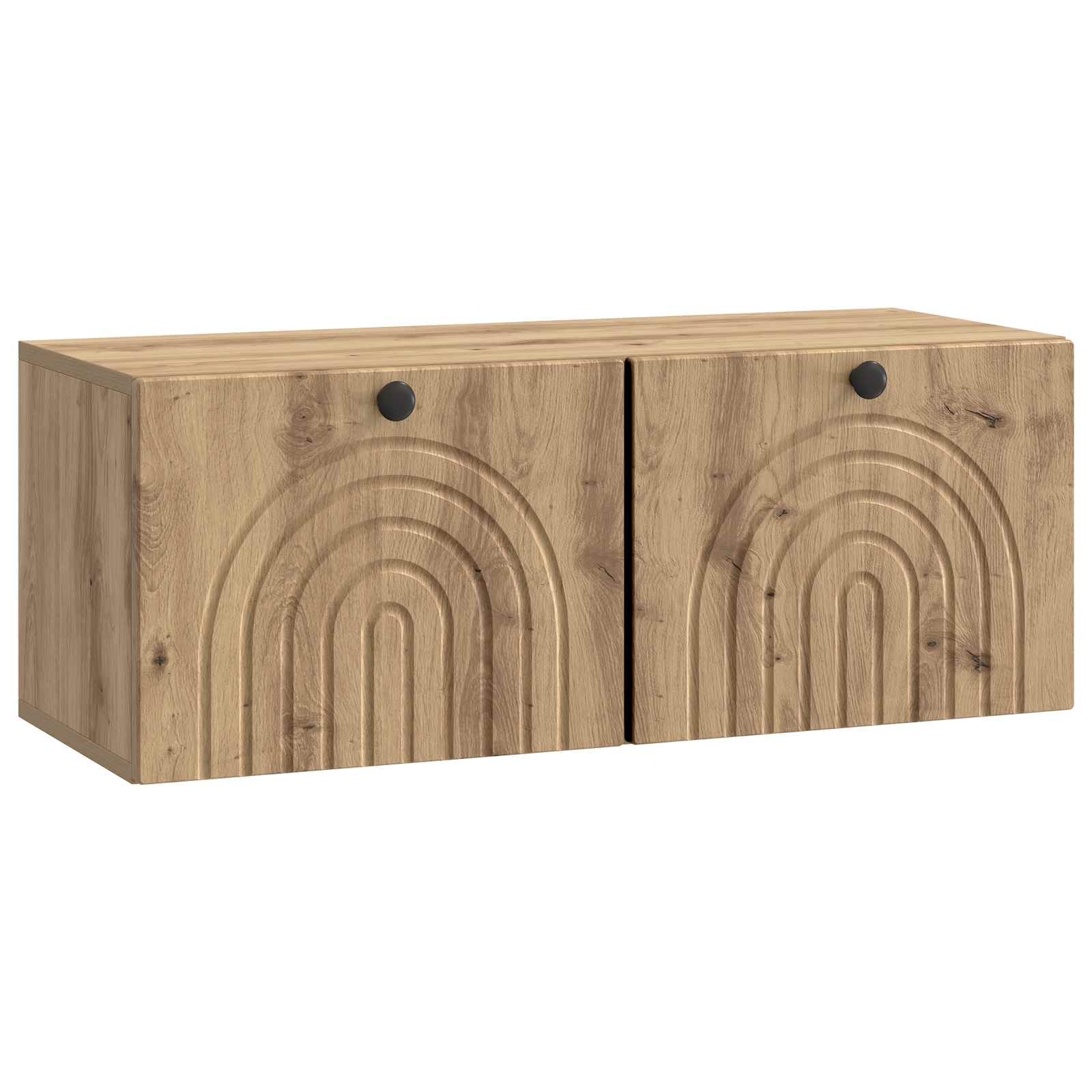 Wandmontierter TV-Schrank Artisan-Eiche 78,5 x 31 x 30 cm