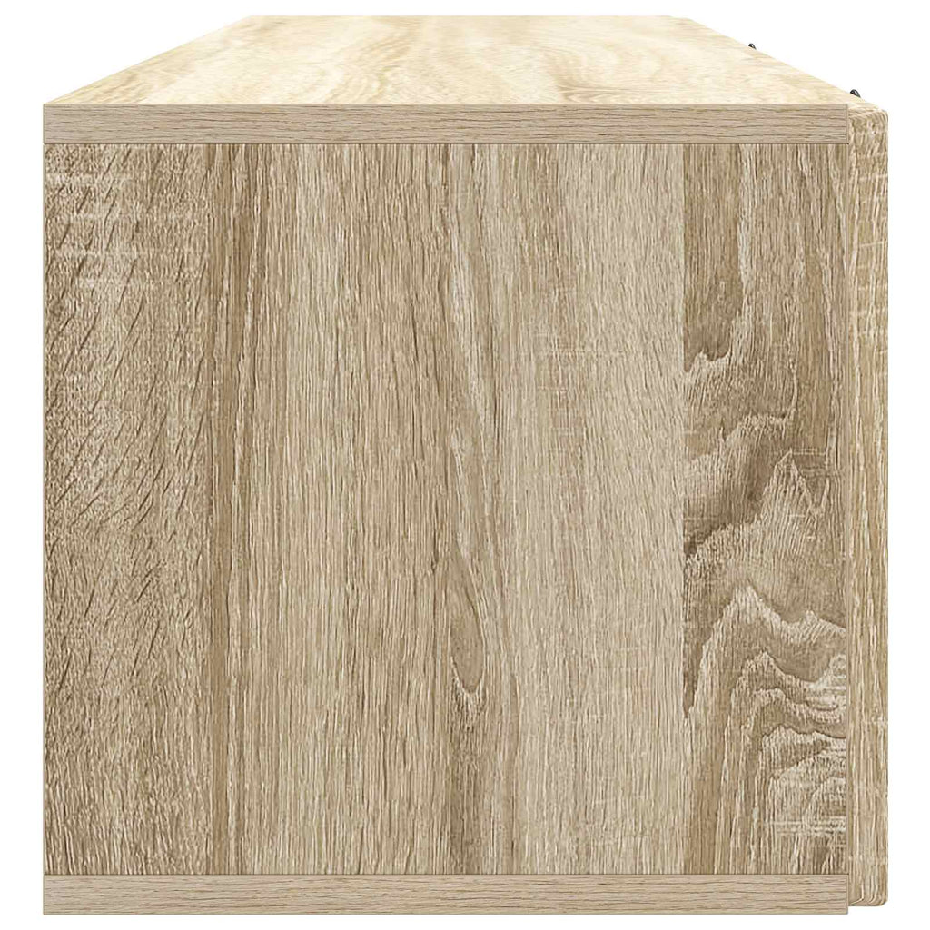 Wandmontierter TV-Schrank Sonoma-Eiche 98 x 31 x 30 cm