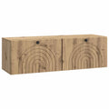 Wandmontierter TV-Schrank Artisan-Eiche 98 x 31 x 30 cm
